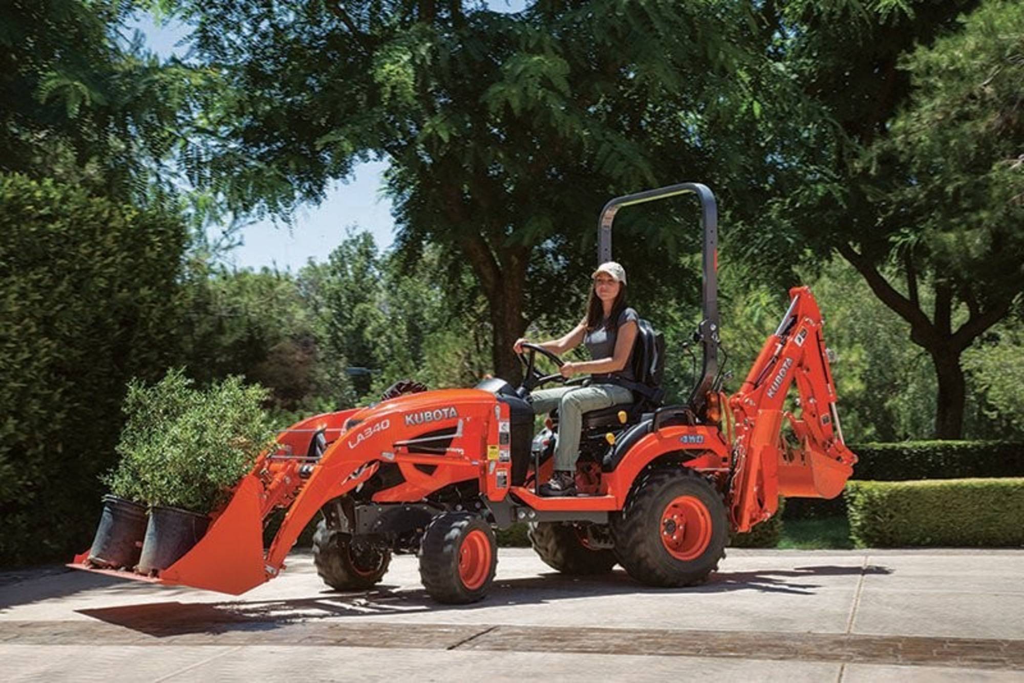 Kubota BX23S Tractor: - Blueline Manufacturing Co.