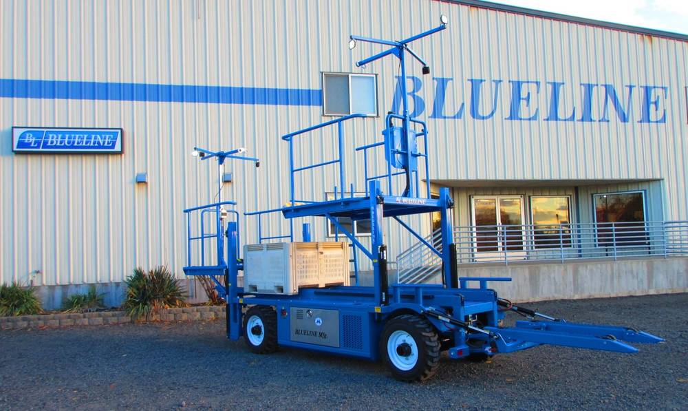 Blueline Narrow Orchard Harvesting Platform