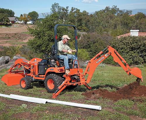 Kubota Bx-series Tractor: 18-25 Hp - Blueline Manufacturing Co.